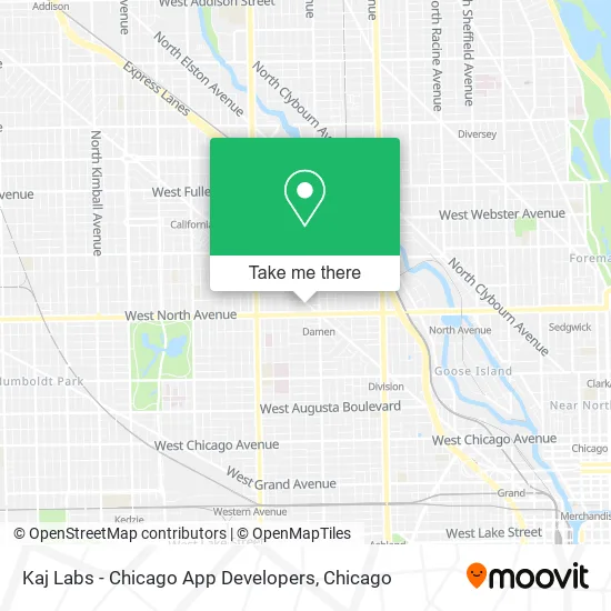 Kaj Labs - Chicago App Developers map