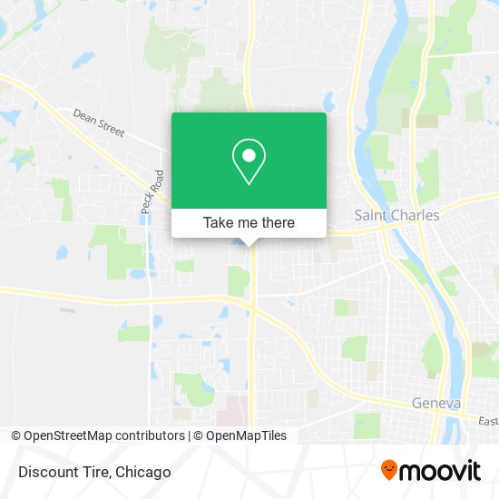 Discount Tire map