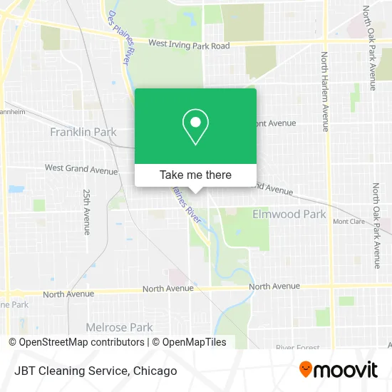 JBT Cleaning Service map