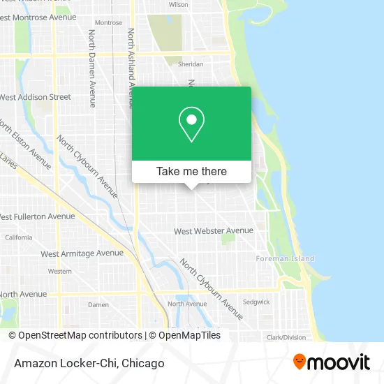 Amazon Locker-Chi map