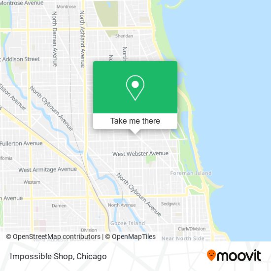 Mapa de Impossible Shop