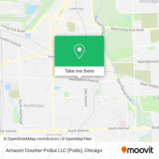 Amazon Counter-Pollux LLC (Pudo) map