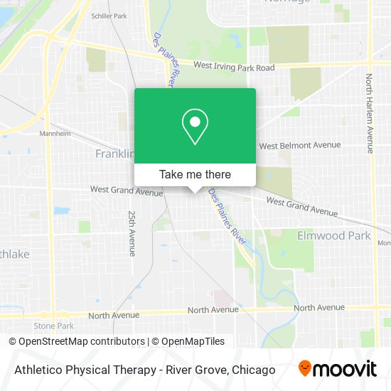 Athletico Physical Therapy - River Grove map