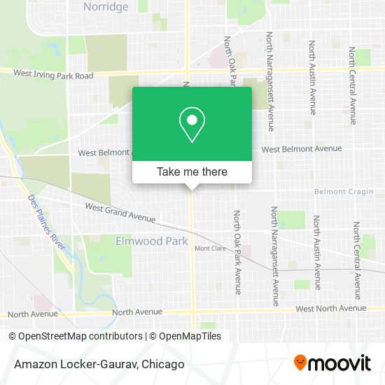 Amazon Locker-Gaurav map