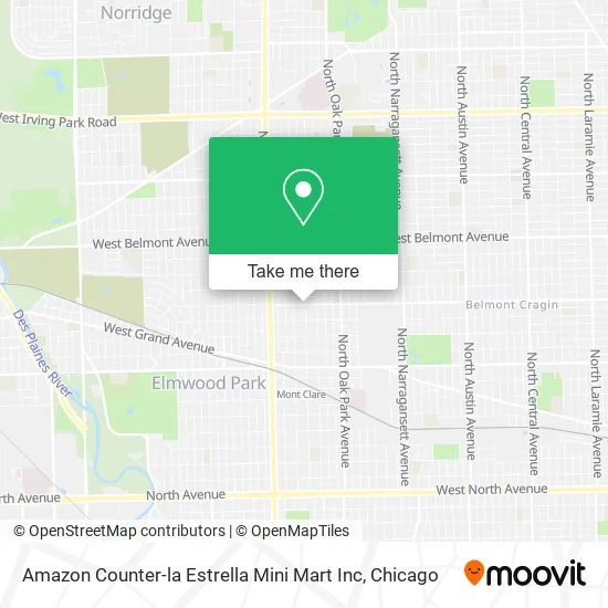 Amazon Counter-la Estrella Mini Mart Inc map