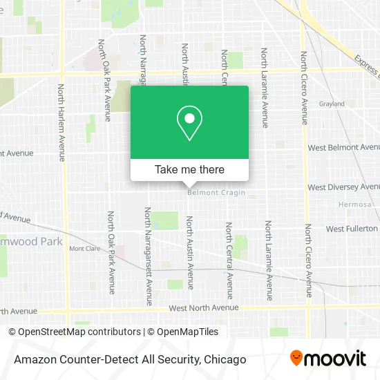 Amazon Counter-Detect All Security map