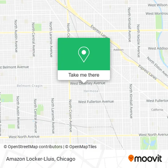 Amazon Locker-Lluis map