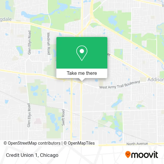 Credit Union 1 map