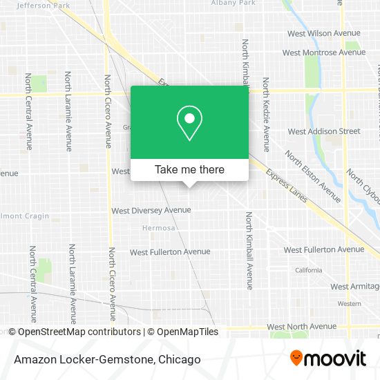 Amazon Locker-Gemstone map