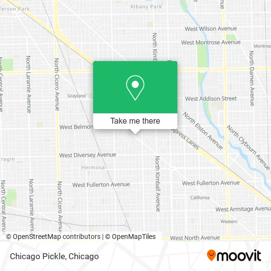 Chicago Pickle map