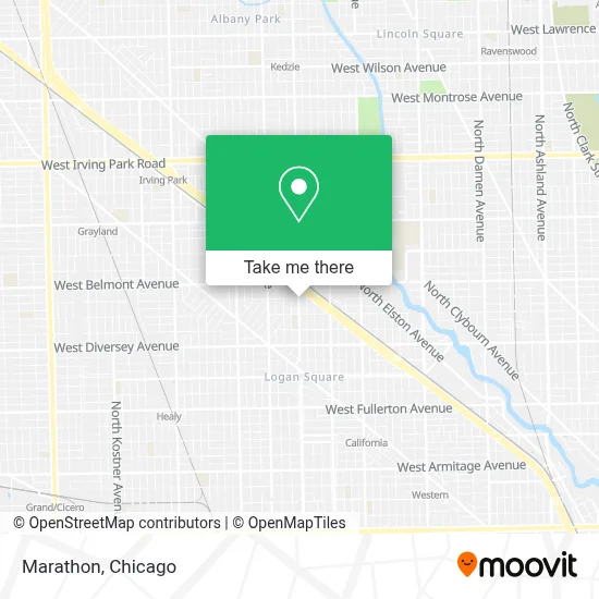 Marathon map