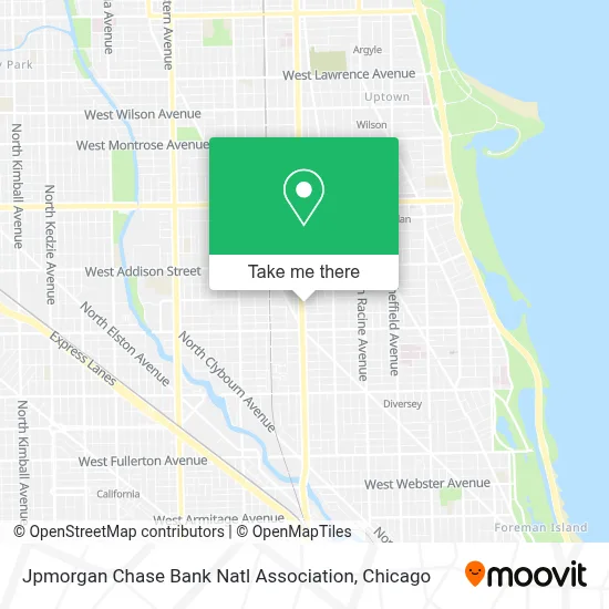 Jpmorgan Chase Bank Natl Association map