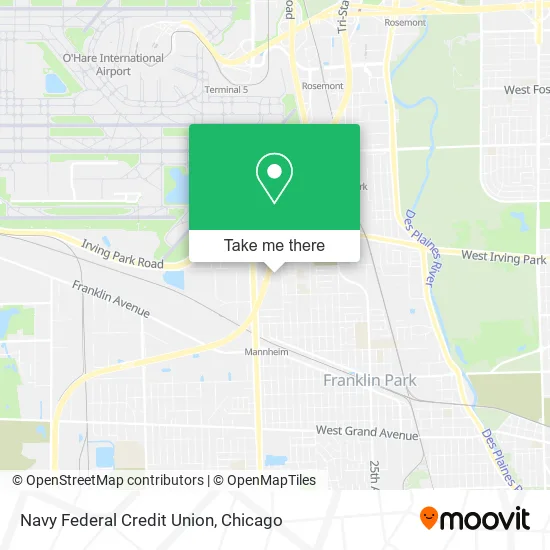 Navy Federal Credit Union map