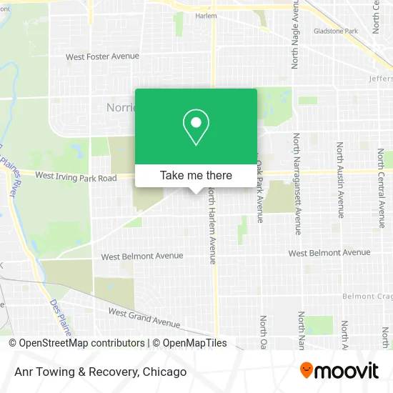 Anr Towing & Recovery map