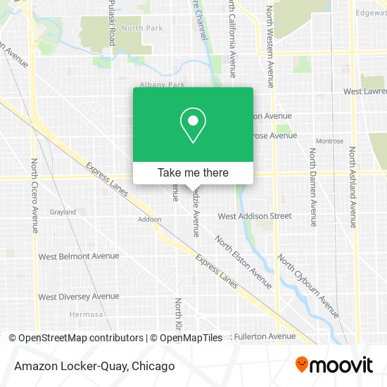 Amazon Locker-Quay map