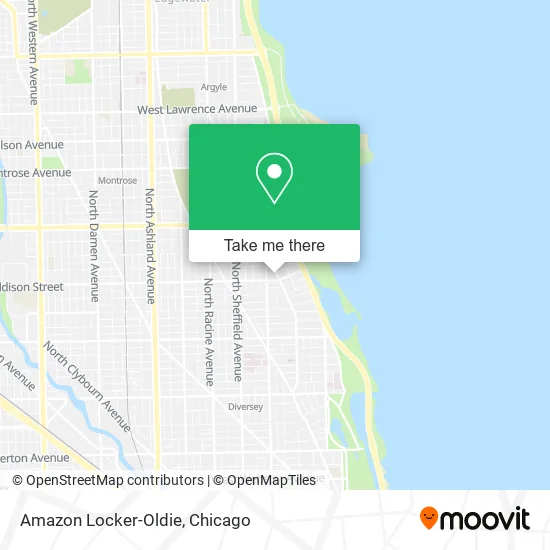 Amazon Locker-Oldie map