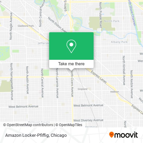 Amazon Locker-Pfiffig map