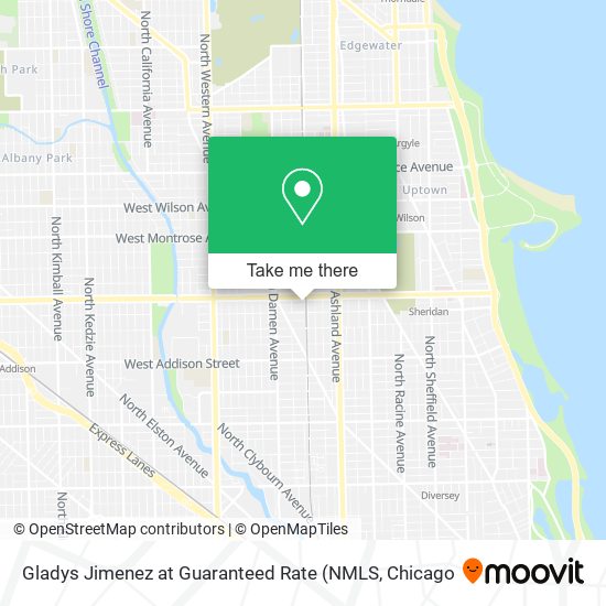 Mapa de Gladys Jimenez at Guaranteed Rate