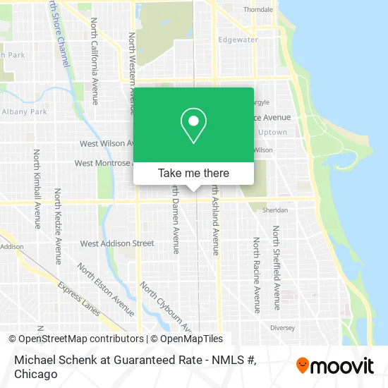 Michael Schenk at Guaranteed Rate - NMLS # map