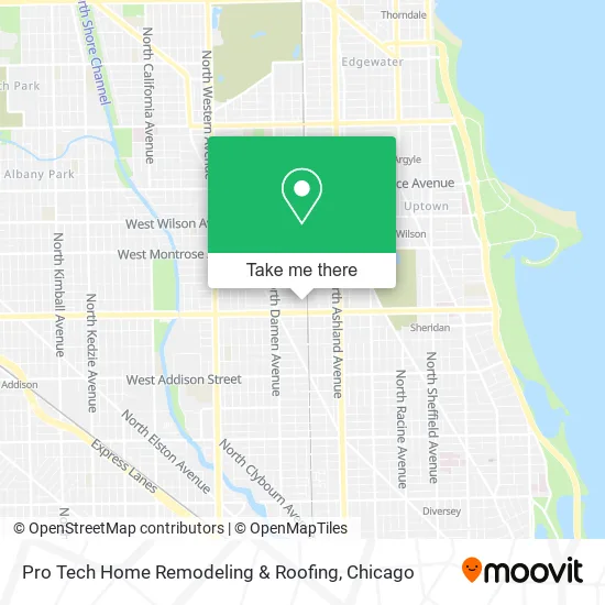 Pro Tech Home Remodeling & Roofing map