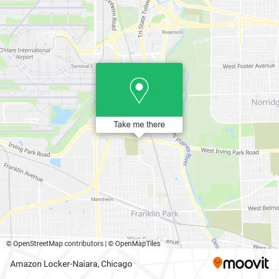 Amazon Locker-Naiara map