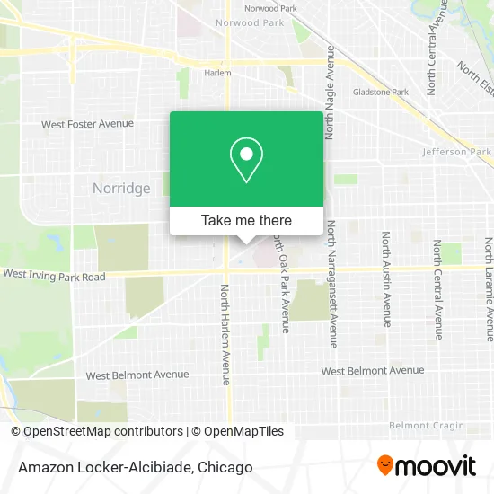 Amazon Locker-Alcibiade map
