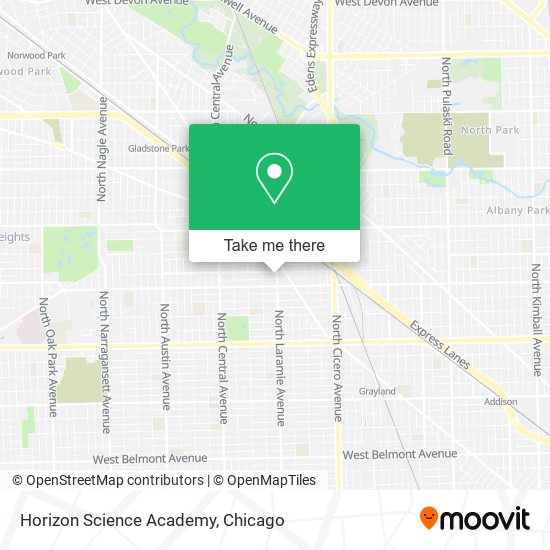 Mapa de Horizon Science Academy
