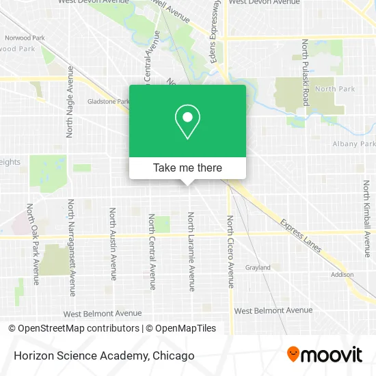 Horizon Science Academy map
