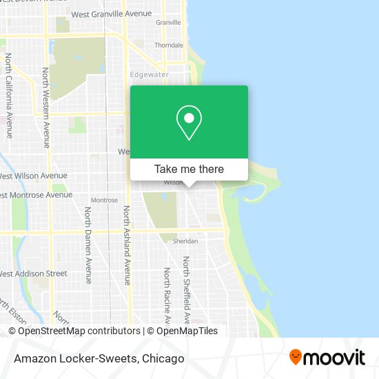 Amazon Locker-Sweets map