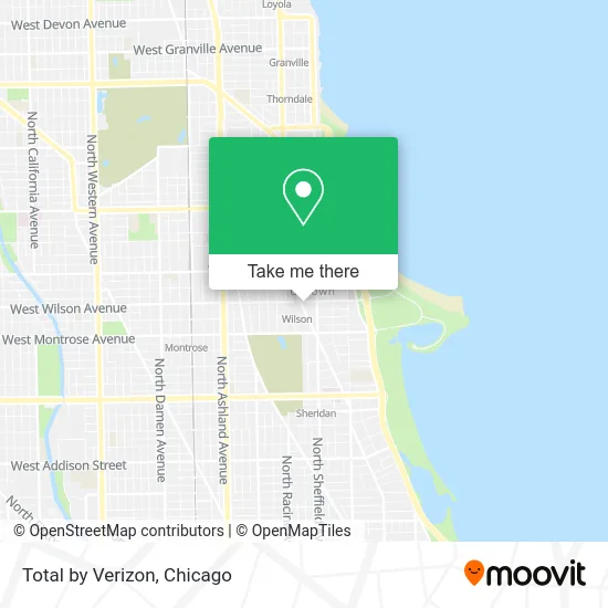 Total by Verizon map
