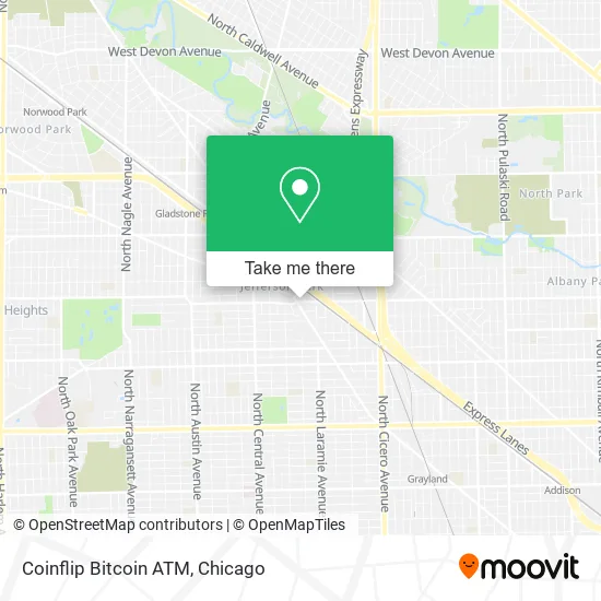 Coinflip Bitcoin ATM map