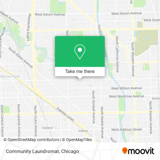 Community Laundromat map