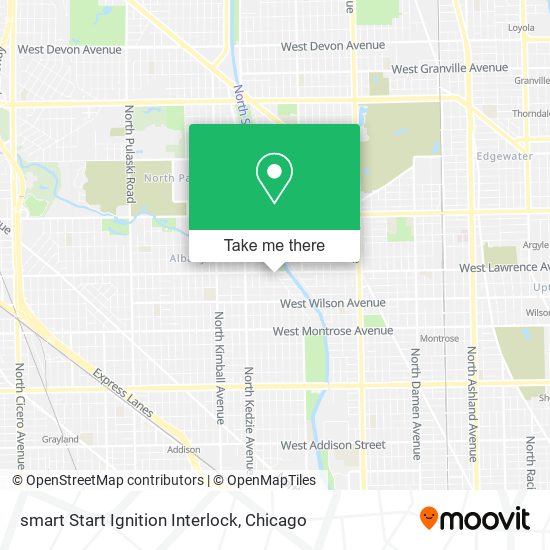 smart Start Ignition Interlock map