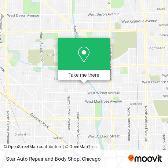 Mapa de Star Auto Repair and Body Shop