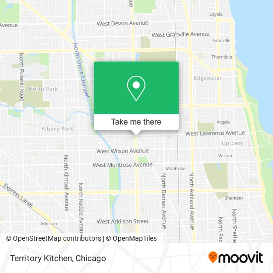 Territory Kitchen map