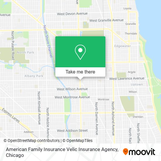 American Family Insurance Velic Insurance Agency map