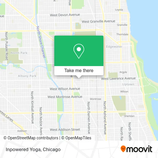 Inpowered Yoga map