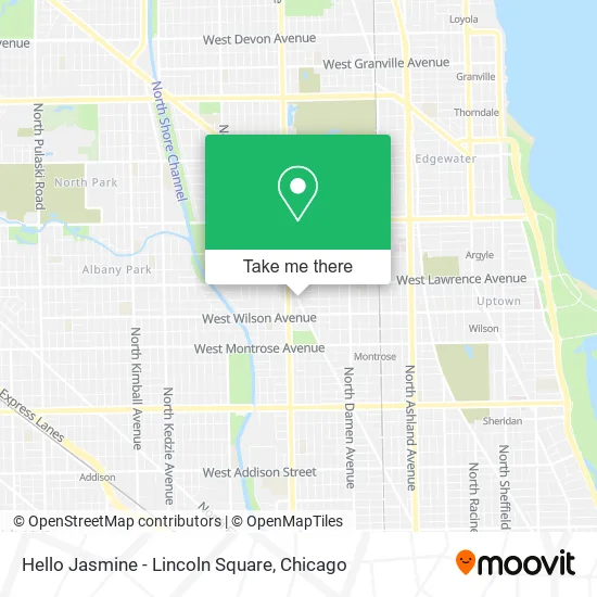 Hello Jasmine - Lincoln Square map