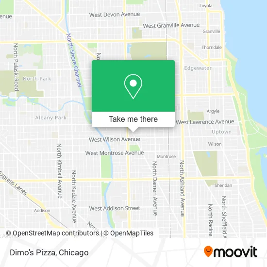 Dimo's Pizza map