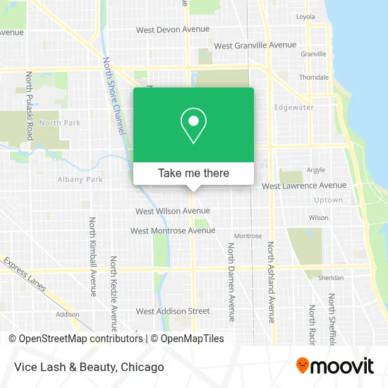 Vice Lash & Beauty map