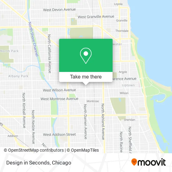 Design in Seconds map