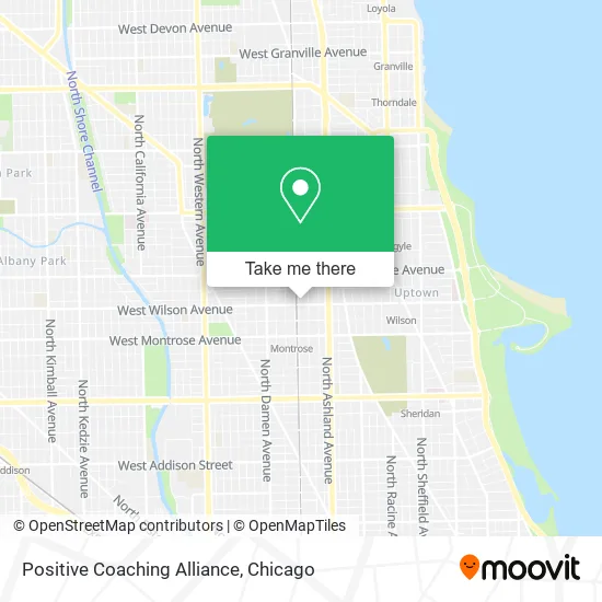 Positive Coaching Alliance map