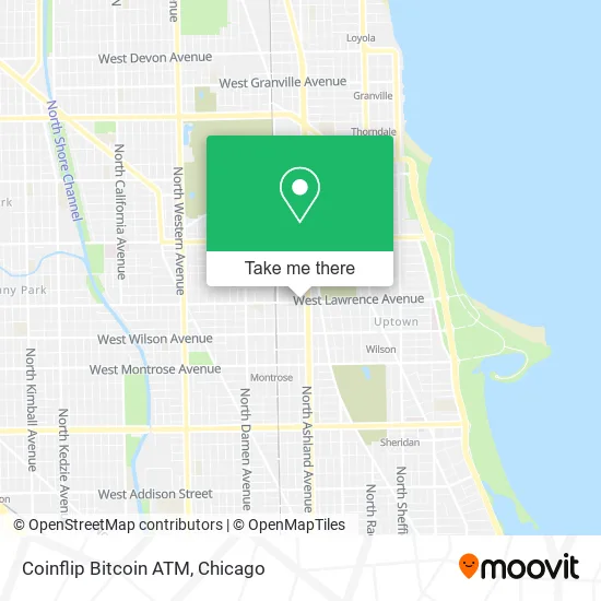 Coinflip Bitcoin ATM map