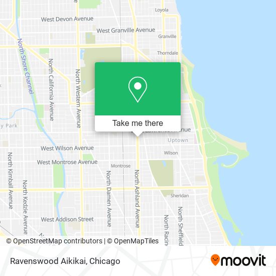 Ravenswood Aikikai map