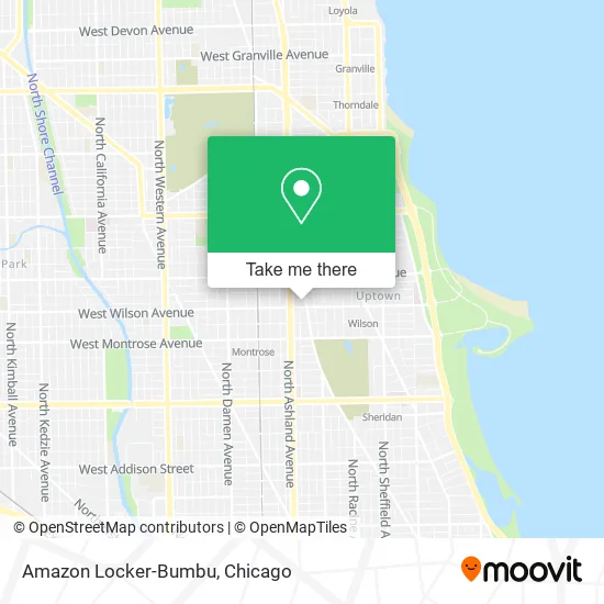 Amazon Locker-Bumbu map