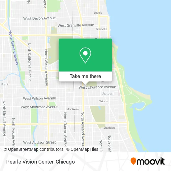 Pearle Vision Center map