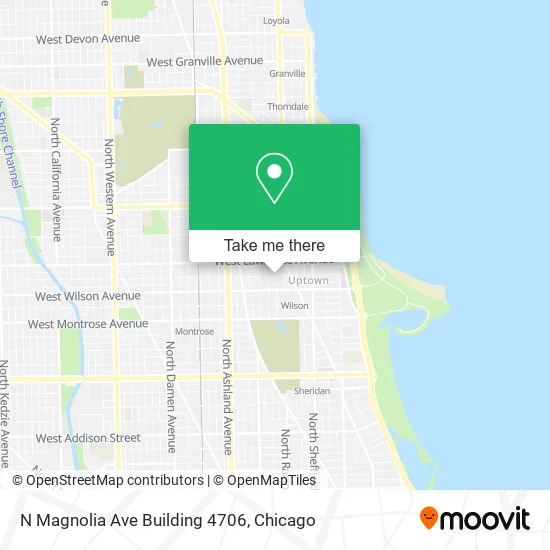 N Magnolia Ave Building 4706 map