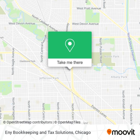 Eny Bookkeeping and Tax Solutions map