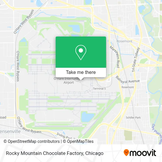 Rocky Mountain Chocolate Factory map