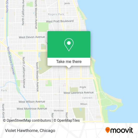 Violet Hawthorne map